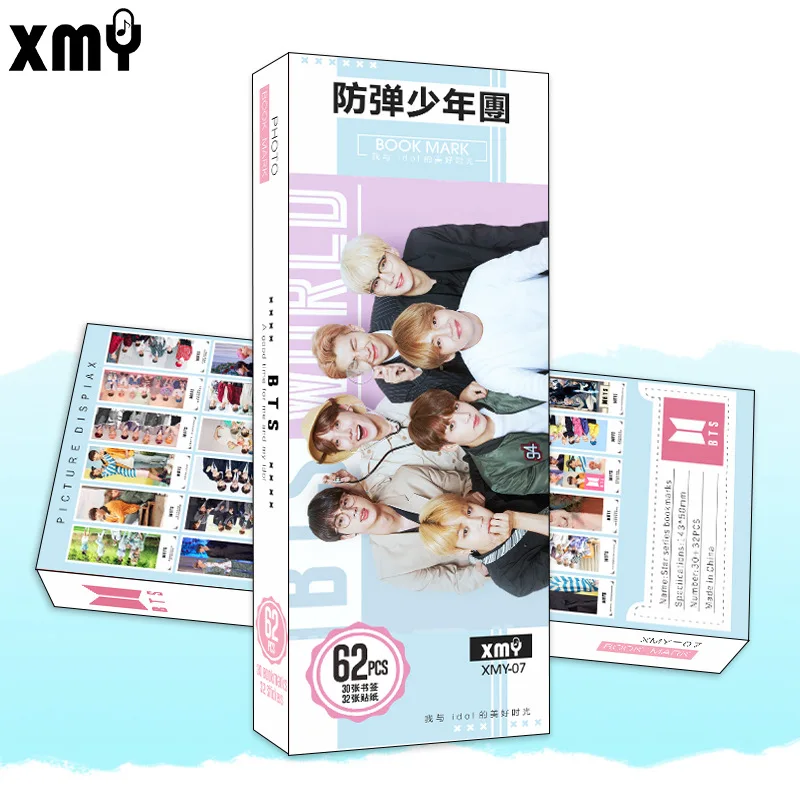

Bookmark Star BTS Bulletproof Juvenile BLACKPINK Related Paper Bookmark Message Card New Album Celebrity Inspired