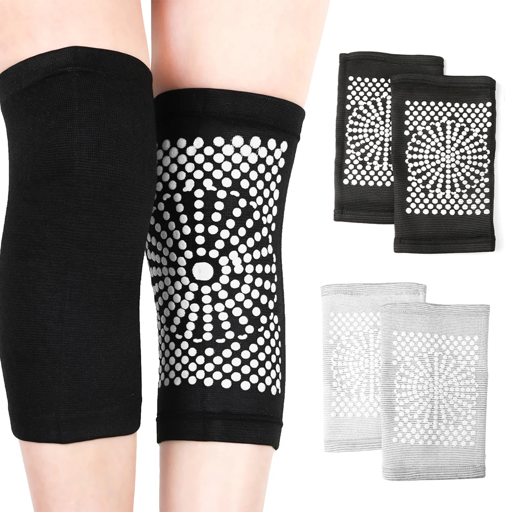 2PCS Self Heating Support Knee Pad Knee Brace Warm for Arthritis Joint Pain Relief Injury