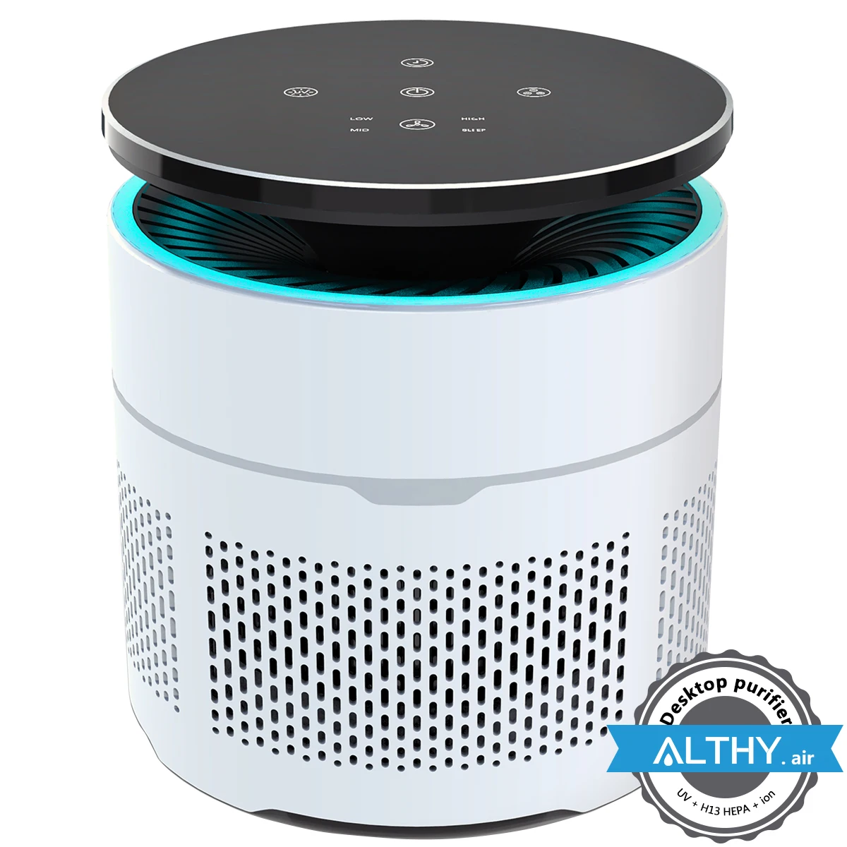 Очиститель воздуха ALTHY PM2.5 фильтр НЕРА уф стерилизация ионизация удаление