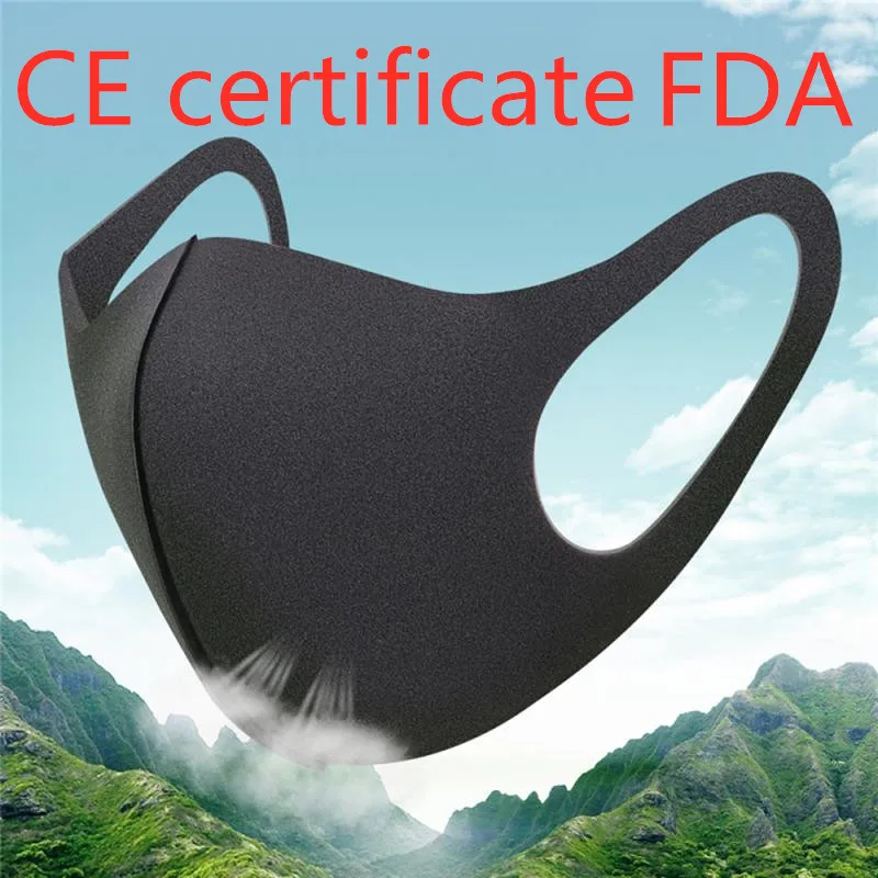 

Dust Mouth Face Mask Washable Anti-haze Respirator Reusable KN95 FFP3 KF94 N95 Cycling Unisex Perfect fit Non Disposable Mask
