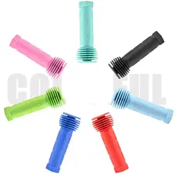 Universal Colorful Blue Red Handle Handlebar Grips Children Bike Parts Rubber Grip Skateboard Scooter Accessories