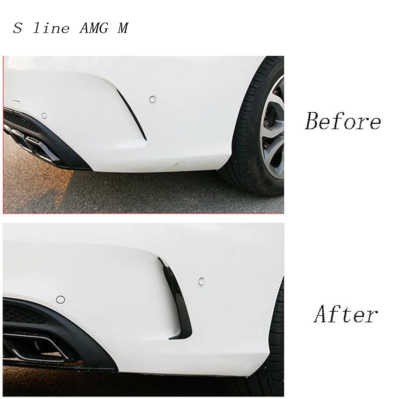 Car styling Carbon fiber Rear Side Mirror body Fog light Sticker Cover Trim For Mercedes Benz C Class W205 C180 C200 Accessories Car styling Carbon fiber Rear Side Mirror body Fog light Sticker Cover Trim For Mercedes Benz C Class W205 C180 C200 Accessories