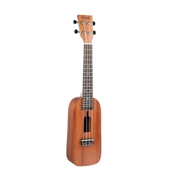 

NAOMI Soprano Ukulele Ukelele Hawaii Guitar Mahogany 12 Frets 23 Inch Ukulele Bottle Type Ukulele 4 String Guitar