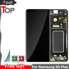 Супер AMOLED lcd S для SAMSUNG Galaxy S9+ S9 Plus G965 ЖК-дисплей+ сенсорный экран дигитайзер с рамкой