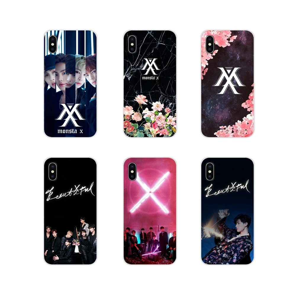 For Samsung A10 A30 A40 A50 A60 A70 Galaxy S2 Note 2 3 Grand Core Prime Monsta X KPOP Boy Group Accessories Phone Shell Covers | Мобильные