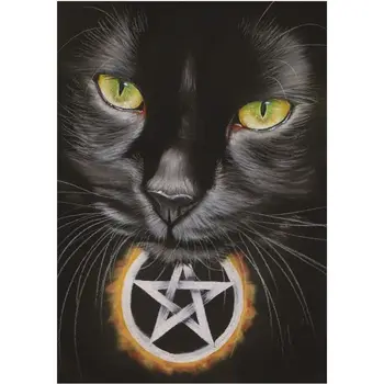 

Cat DIY 5D Full Drill Diamond Painting Square Embroidery Cross Stitch Kit Rhinestone Home Decor Craft Q6PE