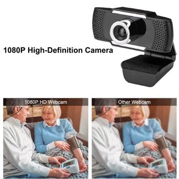 

720P/1080P Computer Camera HD USB Webcam Built-in Microphone 30 Degrees Rotatable Cameras For Laptop And Desktop