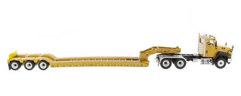 Литой Сплав 1/50 масштаб CT660 день кабина с XL 120 низкопрофильный HDG Lowboy трейлер 85503C грузовик модель автомобиля для фанатов подарки