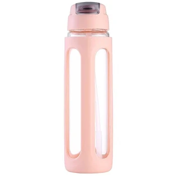 

HOT Double Straw Plastic Cup Straw Cup Portable Leakproof Cup Outdoor Travel Sports Cup