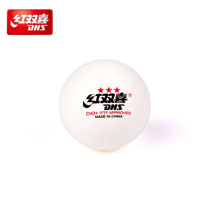 60 balls DHS 3-star D40+ table tennis ball Original 3 star seamed new material ABS plastic ping pong balls poly