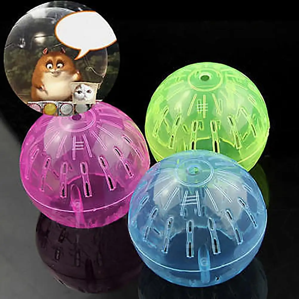 

HOT SALES!!! New Arrival Pet Supply Rodent Mice Jogging Hamster Gerbil Rat Toy Plastic Exercise Ball Wholesale Dropshipping