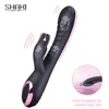 SHAKI G-Spot Dildo Rabbit vibrators Hitting Vibrating  Vagina Massager Female Masturbator Clitoris Stimulator Sex Toys For Women 1
