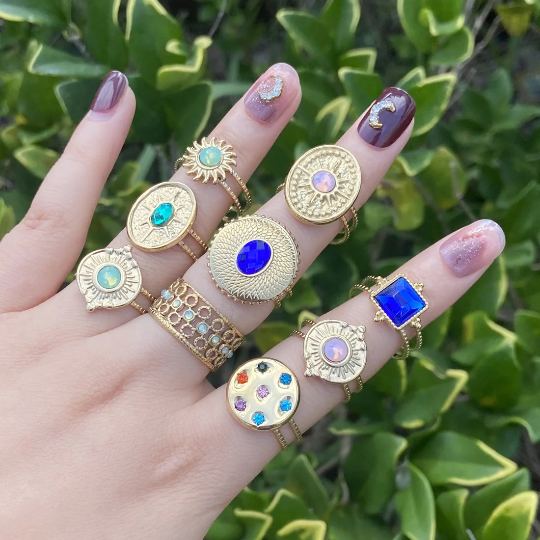 Different Finger Rings | Finger Joint Ring | Rings Set | Jewelry - 23 Style Finger  Rings - Aliexpress