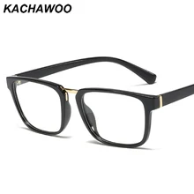 Kachawoo, синий светильник, блокирующие очки для компьютера, мужские, черные, коричневые очки по рецепту, оправа tr90, женские очки, квадратные, прозрачные
