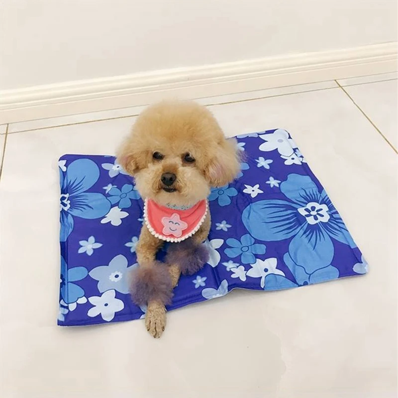 Коврик для отдыха собаки гелевый охлаждающая подушка для собак плюшевый маленький большой кот летняя подушка для сохранения охлаждения товары для домашних животных ТМ