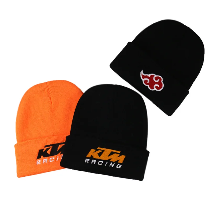 Модная вязаная шапка KTM для мотогонок по пересеченной местности уличная езды на