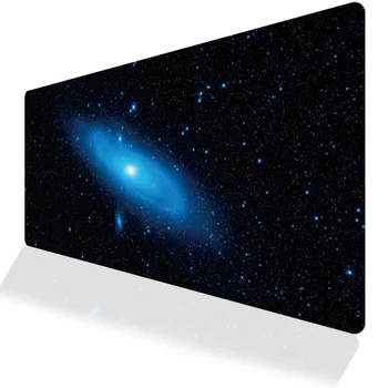 

900*400*3mm Locking Edge tapis de souris Space Large XL Computer Gaming Mouse Pad Custom Anti-slip Laptop PC Mousepad Desk Mats