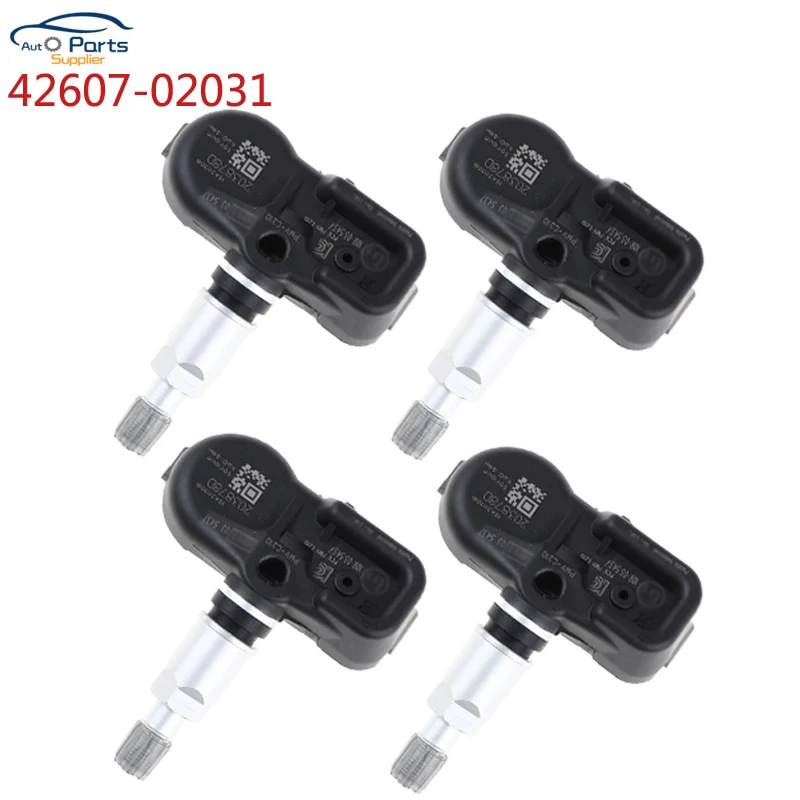 4 шт. TPMS сенсор 433 МГц для TOYOTA Avensis Auris RAV4 Yaris Verso 42607-02031 42607-02030 PMV-C210 4260702031 | Автомобили