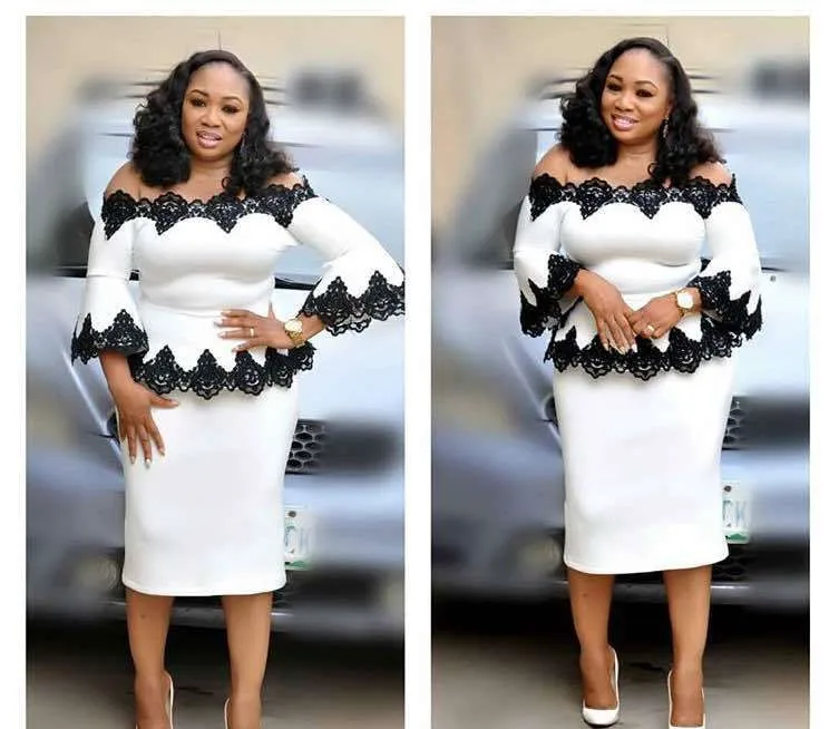 cocktail skirt and blouse