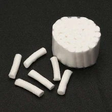 1 Box Professional Disposable Dental Stanch Bleeding Cotton Rolls Dental Medical Blood-sucking Tooth Gum Hemostasis Cotton Rolls