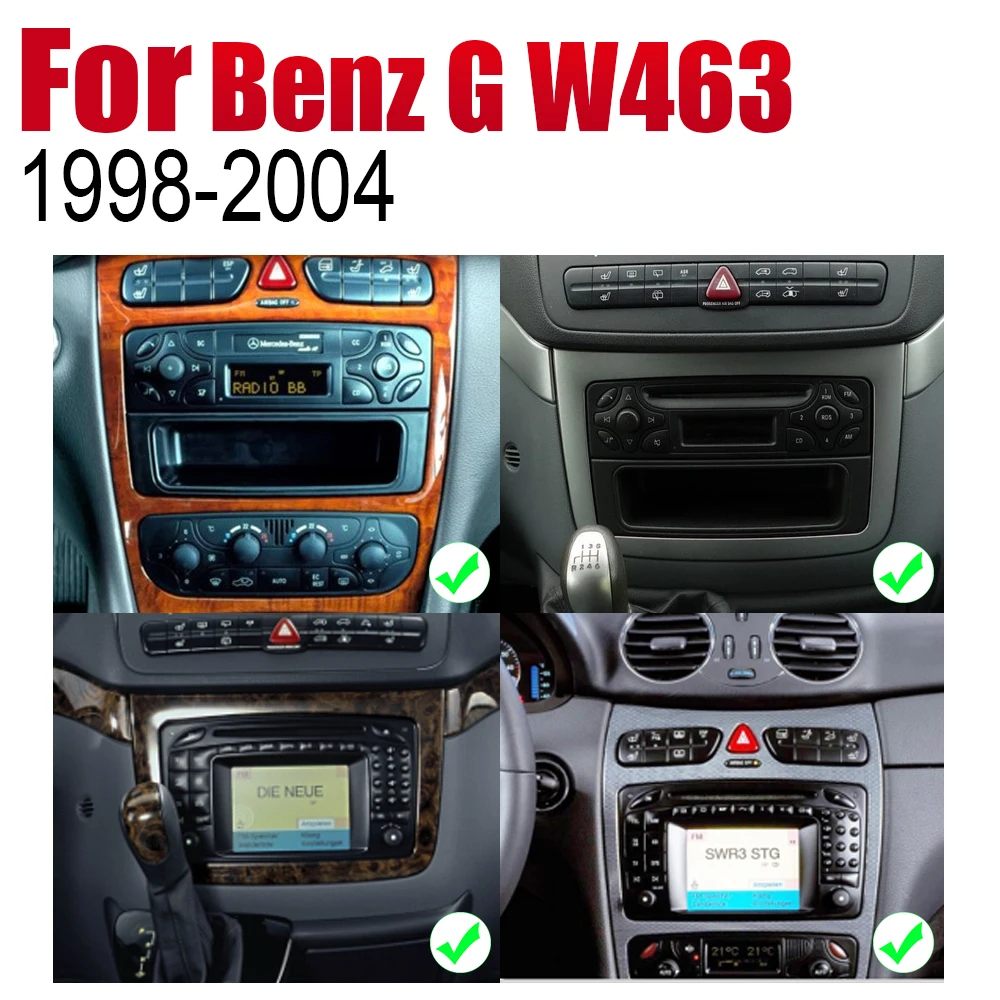 Для Mercedes Benz G W463 1998 1999 2000 2001 2002 2003 2004 NTG Android Авто Радио DVD Автомобильный