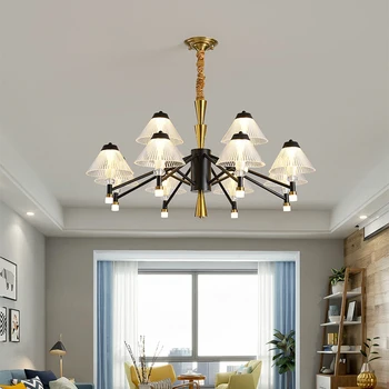 

Living Room Chandelier Lighting Modern Home led Chandelier Creative Dining Room led Headlight Chinese Hall Bedroom Hanging Lamps
