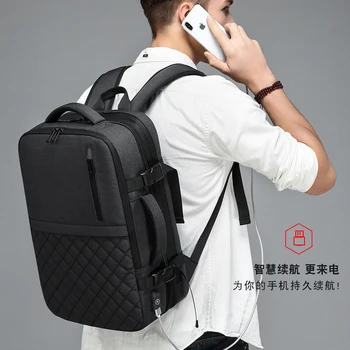 

2020 New Backpack men's large capacity business trip backpack fashion leisure travel bag 15.6 inch Computer Backpack