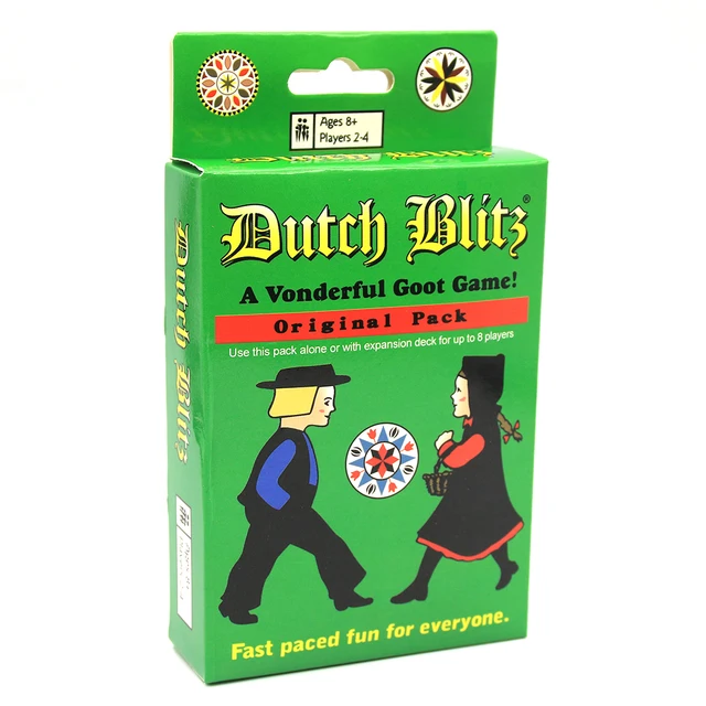 Free Ship Dutch Blitz Card Game Original AND Expansion Pack Combo NEW SEALED