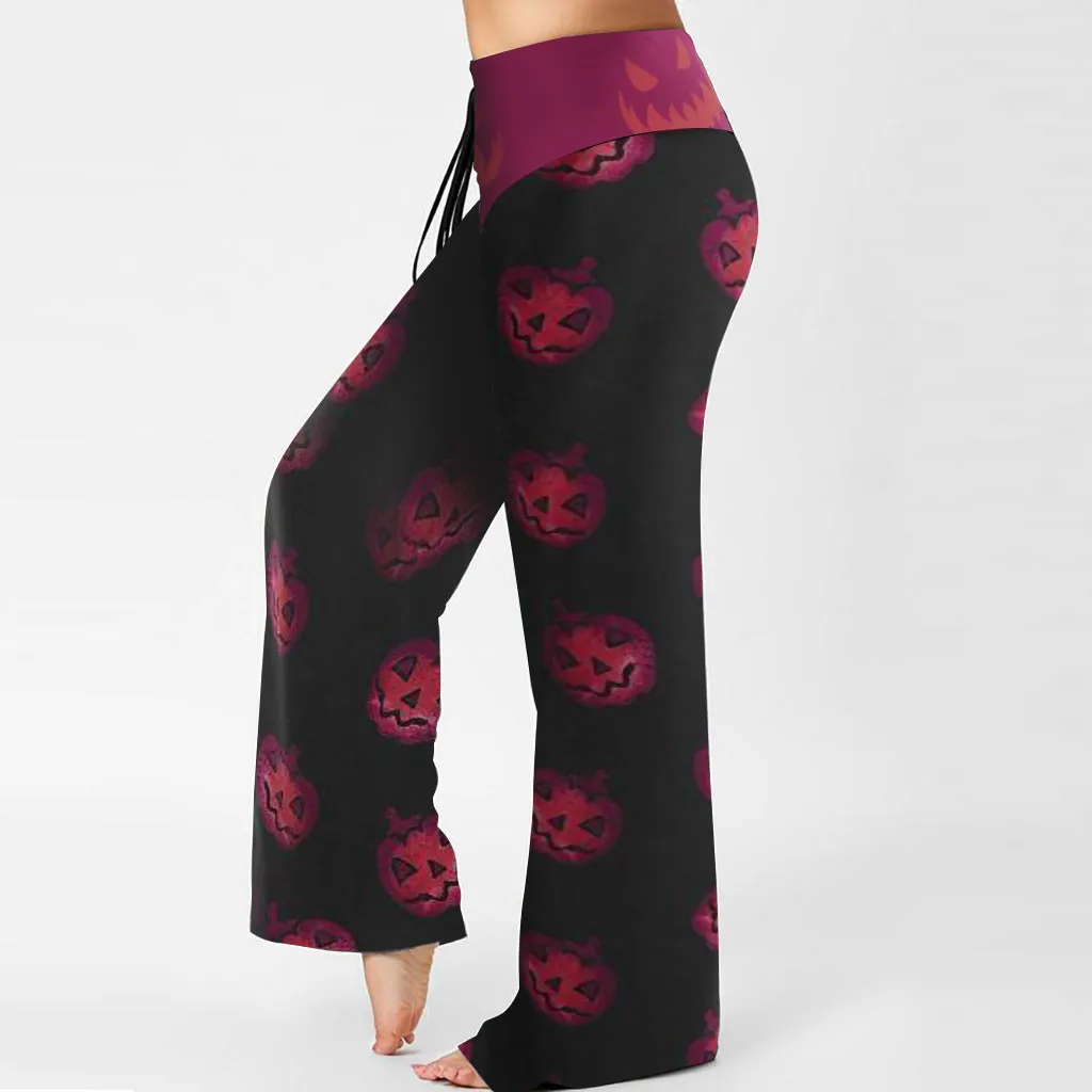Леггинсы для фитнеса женские леггинсы плюс размер женские леггинсы для тренировок плюс размер Хэллоуин повседневные M-4XL Z4