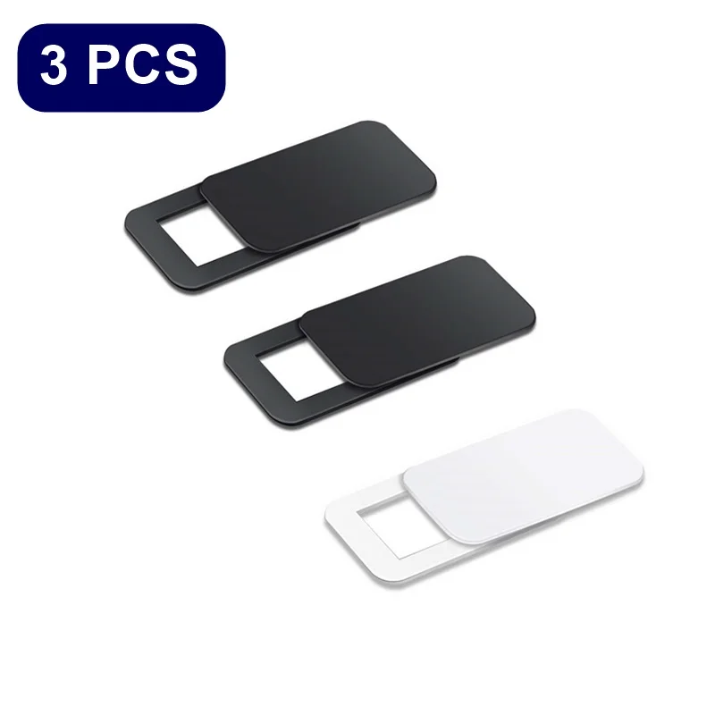 3PCS Tongdaytech Ультра Тонкая линза чехол для веб-камеры слайдер затвора пластиковая крышка камеры для Ipad телефона ПК ноутбук объектив стикер конфиденциально - Цвет: 3PCS