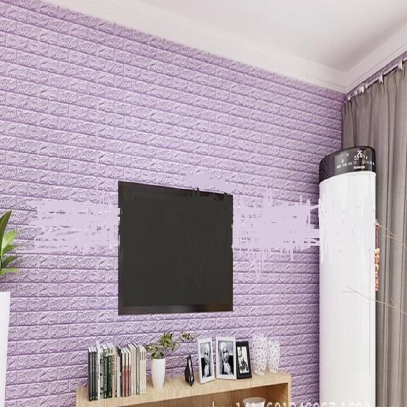 Защита окружающей среды 3D кирпичная стена наклейки ТВ фон обои Детские краш пены мягкие декоративные наклейки спальня