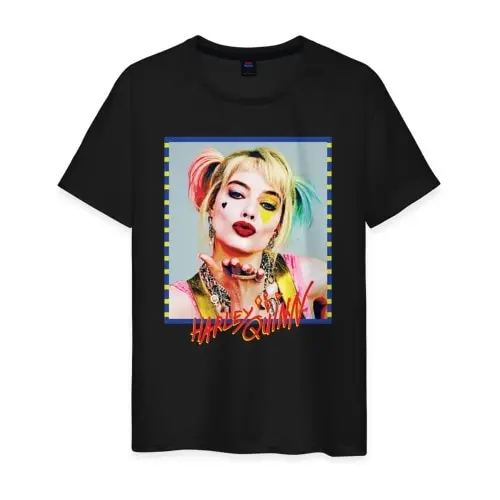 Мужская футболка хлопок Harley Quinn XX | одежда