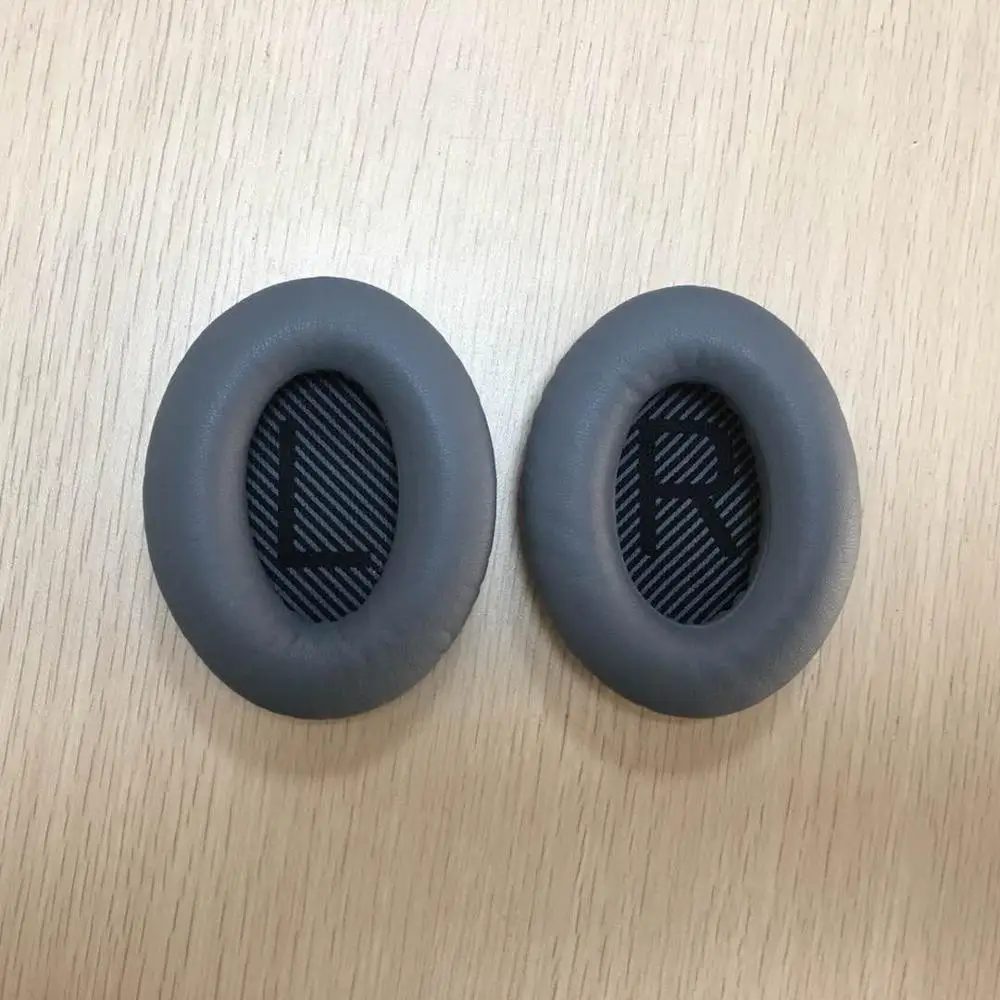 1 пара наушников амбушюры для наушников Замена подушечки комплект для Bose QC25 Тихий комфорт 25 15 2 35 QC15 QC35 AE2 AE2I AE2W Soundlink - Цвет: Gray