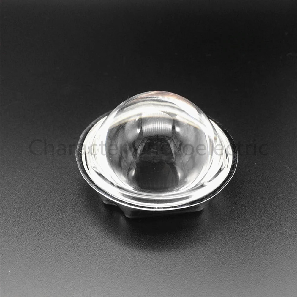 2 5 10 шт. 60-80Degree 44 мм очки Оптические convex светодиодные стеклянные линзы+ светодиодный Отражатель объектива для высокой мощности 20 Вт 30 Вт 50 Вт 70 Вт 100 Вт высокомощный светодиод