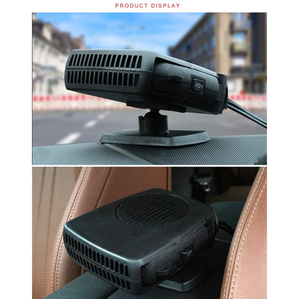 Автомобильный тепловентилятор Defroster Demister, зимний автоматический обогреватель, теплая сушилка для стекла, подогреватель окон, автомобильные аксессуары