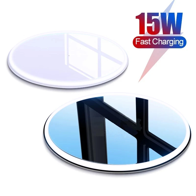 SOLOVE15W QiWireless Charger For iPhone 12 11 Pro Xs Max Mini X Xr 8 Induction Fast Wireless Charging Pad For Samsung Xiaomi|Wireless Chargers| -…
