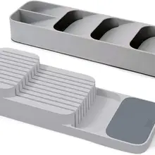 DrawerStore набор кухонных ящиков Органайзер лоток для ножей столовых приборов утварь, приспособление Ложка Вилка столовые приборы нож отделение для хранения