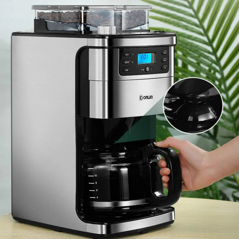 900w Automatic Coffee Machine Grinder 