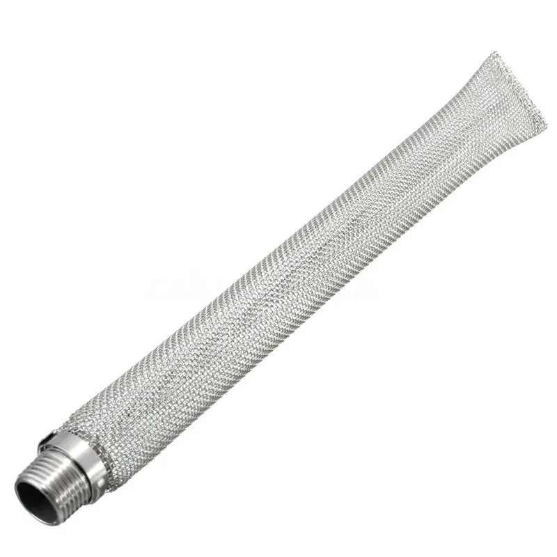 15cm 30 см и 12 дюймов из нержавеющей стали Bazooka экран 1/" NPT домашний пивной пюре фильтр - Цвет: 15cm