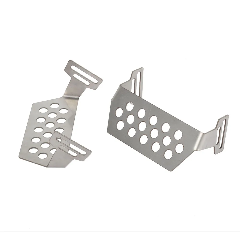 

2pcs RC Crawler Stainless Steel Chassis Protector Plate for 1/10 Redcat GEN8