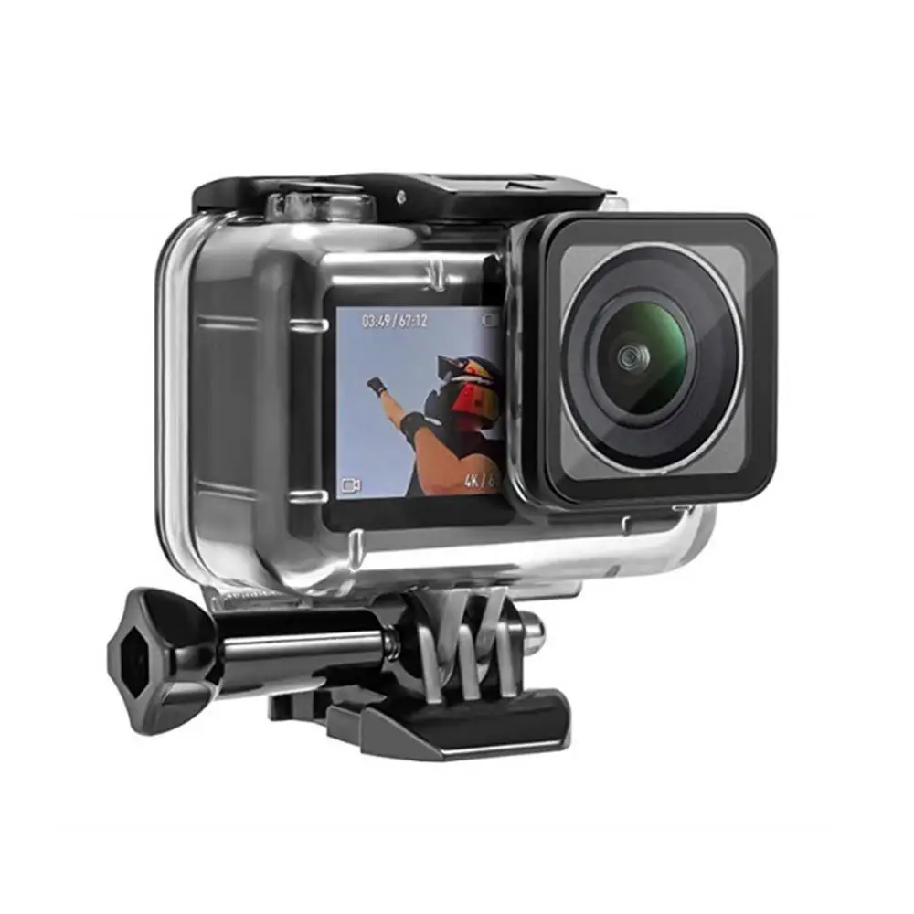 Корпус чехол для DJI Osmo Action водонепроницаемый чехол для фотокамеры 60 м водонепроницаемый защитный корпус Корпус чехол Спортивная камера аксессуары
