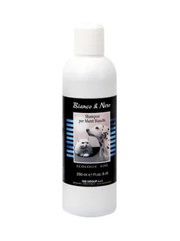 

IV SAN BERNARD ISB BLACK & WHITE SHAMPOO FOR WHITE COAT Iv San Bernard Shampoo white coat for dogs and cats