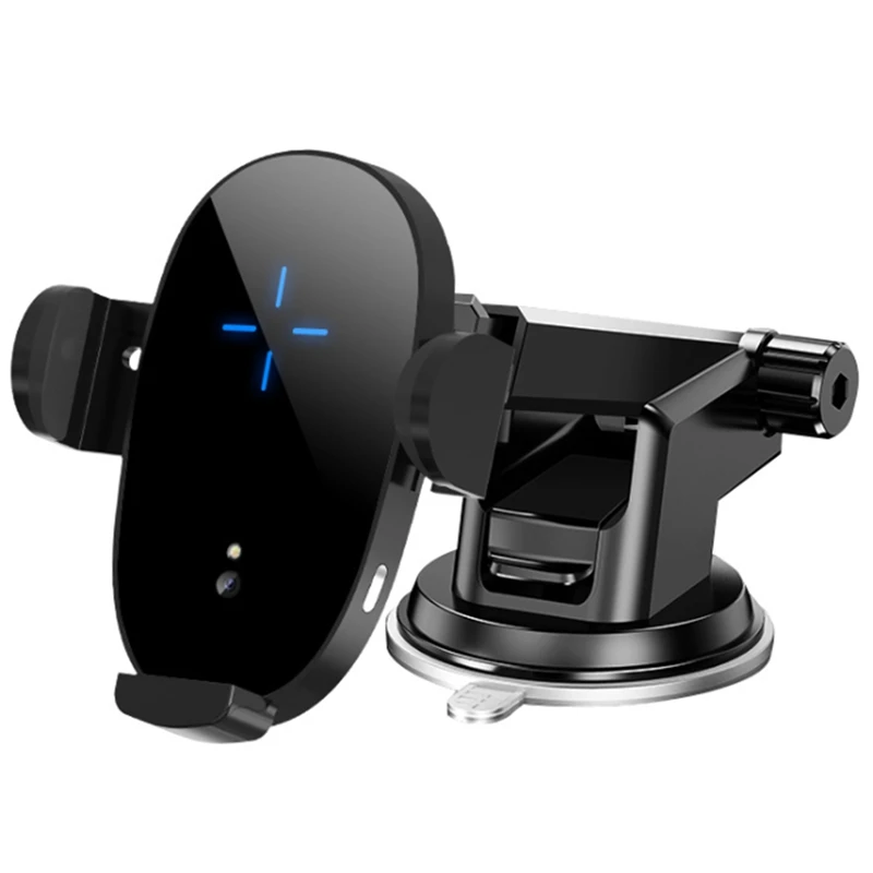 Universal Wireless Car Charger Auto Clamp Smart Sensor Fast Charging Air Vent Holder Compatible for iPhone 12 11 Pro |