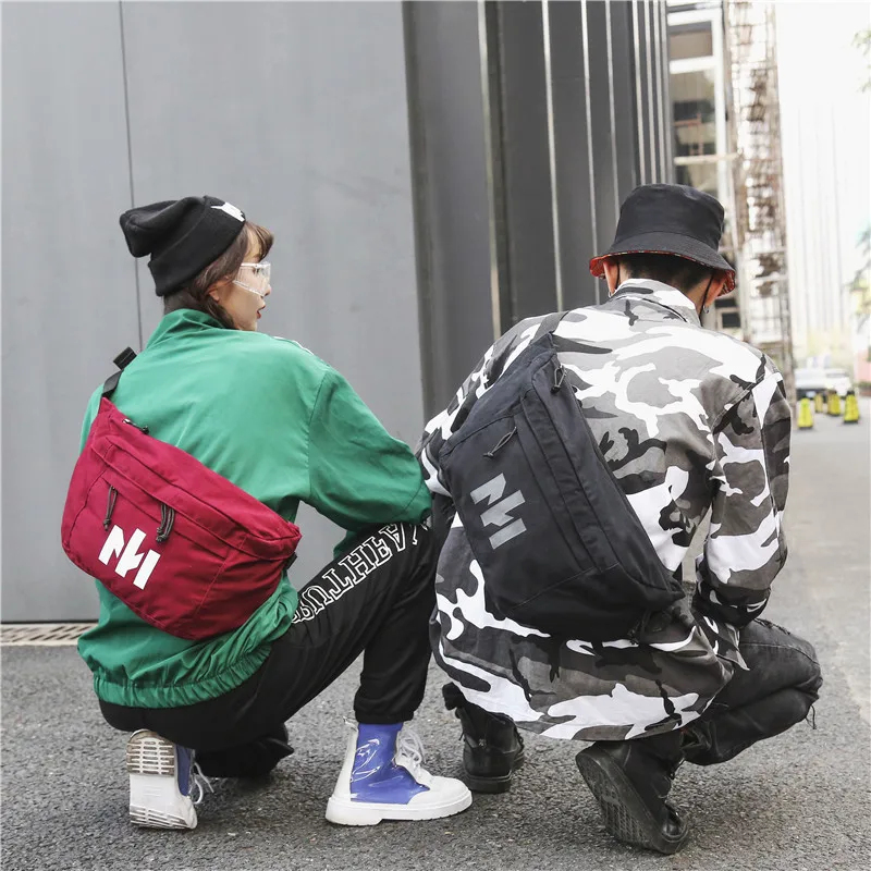 

Unisex New Male Chest Bag Fashion Leisure Waterproof Man Cotton Messenger Shoulder Bag For Teenager Bag