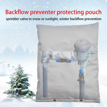 

Winter Sprinkler Valve Box Protection Bag Outdoor Backflow Overflow Insulation Cover Tube Waterproof Bag For Meter Or Controller