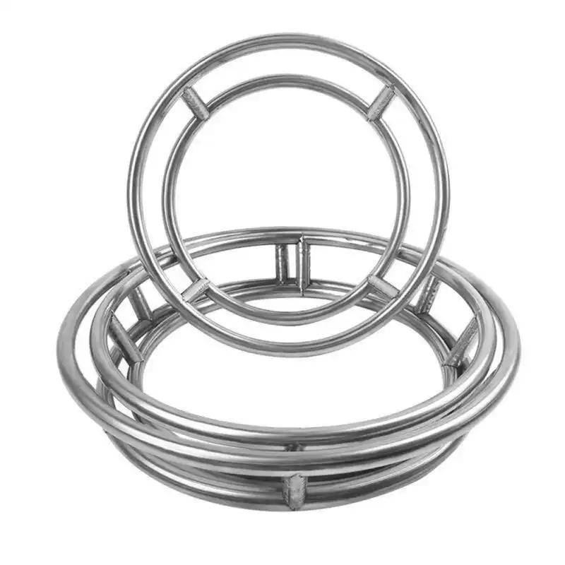 Pan Stand Rack Support holder stander Wok Ring Iron For Burners Gas ...