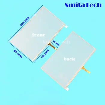 

7.0 inch touch screen panel 162*97 mm 161*97 mm 4 wire universal Resistive screen Welding cable 30mm for GPS DVD GPS navigatioN