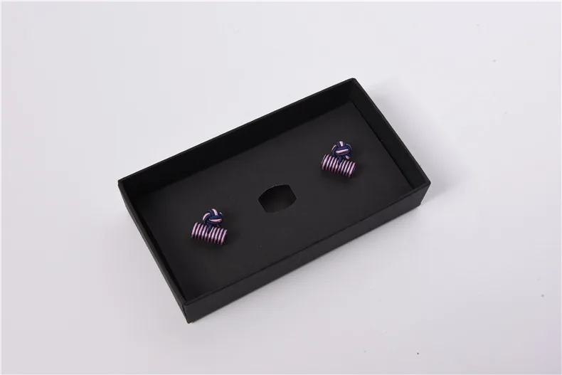 New Style MEN'S Shirts Cufflinks Creative French Cufflinks Business Handmade String Clip Clasp Disc Cloth Cover Manufacturers Wh