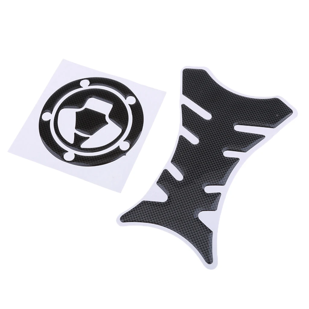 Motorcycle 3D Rubber Sticker Gas Fuel Oil Tank Pad For Kawasaki