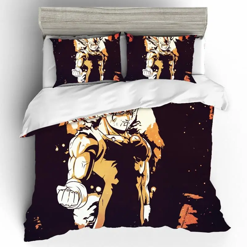 Nicediy Dragon Ball постельные принадлежности набор домашнего текстиля Постельные одеяла и комплекты постельного белья японское постельное белье хлопок King size пододеяльник комплект постельного белья